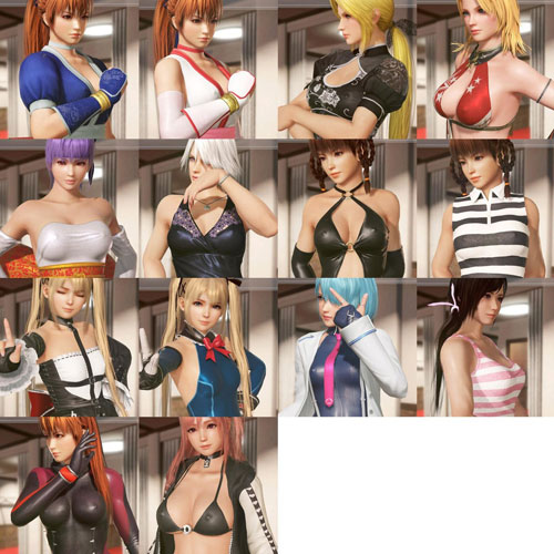 死或生6多角色紧身衣MOD下载 绿色版
