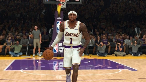 NBA2K20湖人队波普身形面补MOD v1.0 hukub版
