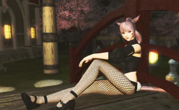最终幻想14兔女郎渔网袜服装修改MOD补丁 v1.0 绿色免费版