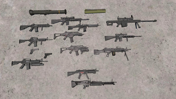武装突袭3HAFM单兵武器MOD v1.0 绿色版