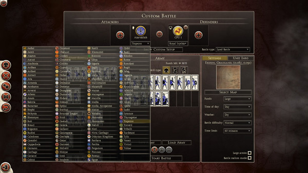罗马2全面战争派系全开MOD v8.0 ABRAMSZJY版