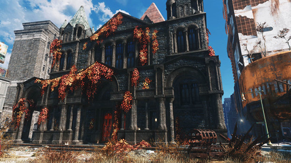 辐射4高清教堂mod 绿色版
