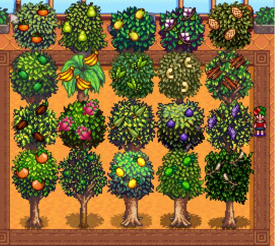 星露谷物语更多农作物果树瓜及可种植矿物MOD v1.4 infectmeinjectme版