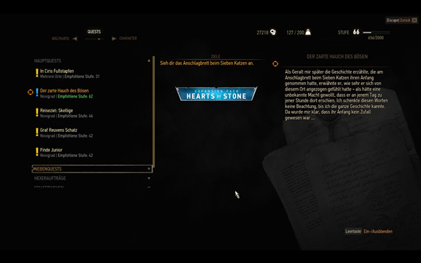 巫师3：狂猎 v1.31保持完整经验值MOD