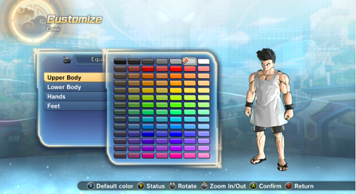 龙珠：超宇宙2男性赛亚人可染色长汗衫服装MOD v1.08 完整版
