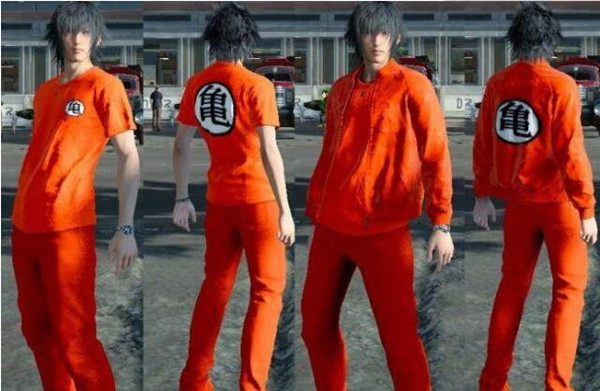 最终幻想15 赛亚人悟空服装补丁