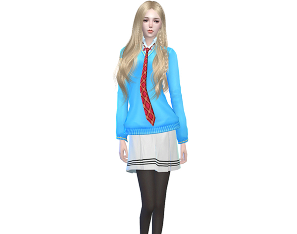 模拟人生4 JK制服MOD