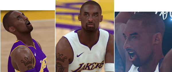 NBA2K18科比面补 绿色版