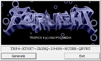 海岛大亨4序列号生成器 v1.0 FLT版