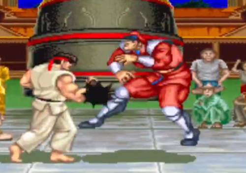 街头霸王2四大天王一回合胜利apk
