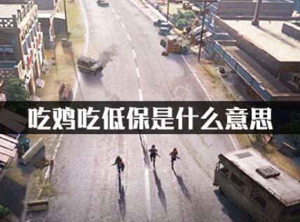 和平精英吃低保意思详解
