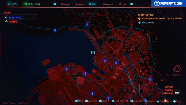 赛博朋克2077快速旅行点位置一览