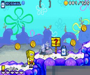 游戏2合1超级海绵笨伯和超级海绵笨伯荷兰鬼魂的复仇 (2 Games in 1SpongeBob SquarePantsSuperSponge) 欧版 手机版