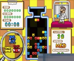 新游戏2合1马里奥医生与花仙子方块 (Dr. Mario  Puzzle League) 美版 手机版
