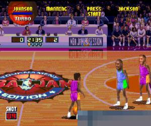 NBA灌蓝秀 (NBA Jam Tournament Edition) 日美欧版 - 32X 手机版