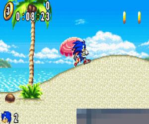 游戏2合1索尼克大冒险1和索尼克弹珠派对 (2 Games in 1Sonic Pinball Party Sonic Advance) 欧版 手机版