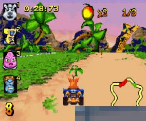 古惑狼赛车 (Crash BandicootBakusou! Nitro Cart) 日版 手机版
