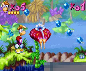 游戏2合1雷曼10周年纪念版合集 (2 Games in 1Rayman 10th AnniversaryRayman Advance+Rayman 3) 美版 手机版