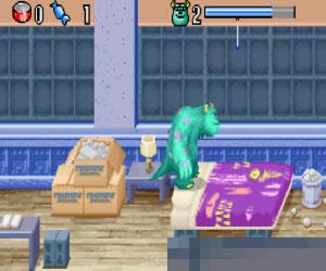 游戏2合1迪斯尼怪兽公司和海底总动员寻找伦莫 (2 Games in 1Monsters Inc.+Finding Nemo) 美版 手机版