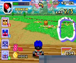 0009-科纳米哇哇赛车 (Konami Wai Wai Racing Advance) 日版 手机版