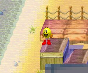 游戏2合1吃豆小精灵大冒险和吃豆小精灵世界 (2 Games in 1PacMan World+Ms. PacManMaze Madness) 美版 手机版