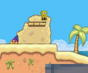 尼克通世界海棉宝宝火山岛之战 (NicktoonsBattle for Volcano Island) 美版 手机版