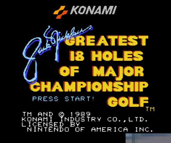 Jack Nicklaus` Greatest 18 Holes of Championship Golf中文版
