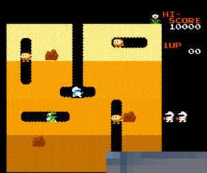 挖金子/打空气/叮当 (Dig Dug) 日版 手机版