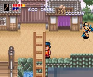 新游戏2合1杰作选加油伍佑卫门1+2双套装 (2 Games in 1Kessakusen! Ganbare Goemon 1+2) 日版 手机版