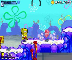 游戏2合1超级海绵笨伯和超级海绵笨伯荷兰鬼魂的复仇 (2 Games in 1SpongeBob SquarePantsSuperSponge) 美版 手机版