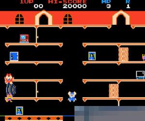 任天堂FC珍藏游戏系列第8辑快乐鼠 (Famicom Mini Vol. 08Mappy) 日版 手机版