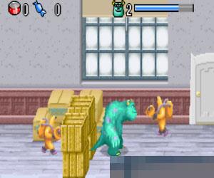 游戏2合1迪斯尼怪兽公司和海底总动员寻找伦莫 (2 Games in 1Monstres  Cie+Le Monde de Nemo) 法版 手机版
