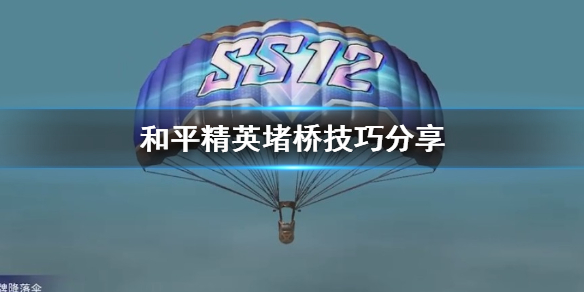 《和平精英》怎么堵桥 堵桥技巧分享