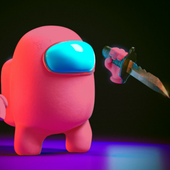 我们中间的3D冒犯者