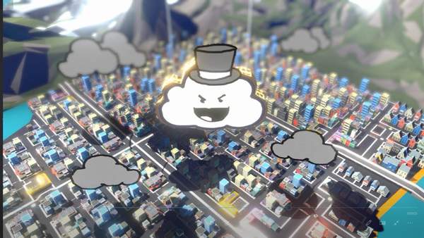 《整蛊白云》Steam九折促销 上市预告赏，可爱纸板云