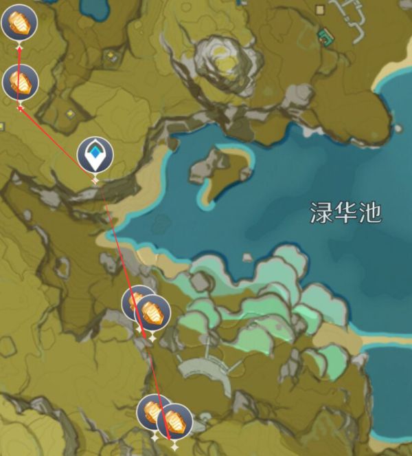 《原神》石珀快速采集路线 《原神》石珀快速采集路线
