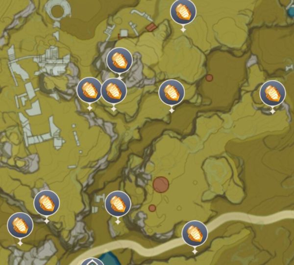 《原神》石珀快速采集路线 《原神》石珀快速采集路线