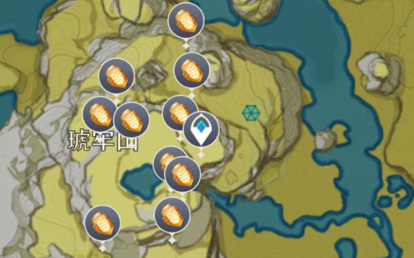 《原神》石珀快速采集路线 《原神》石珀快速采集路线