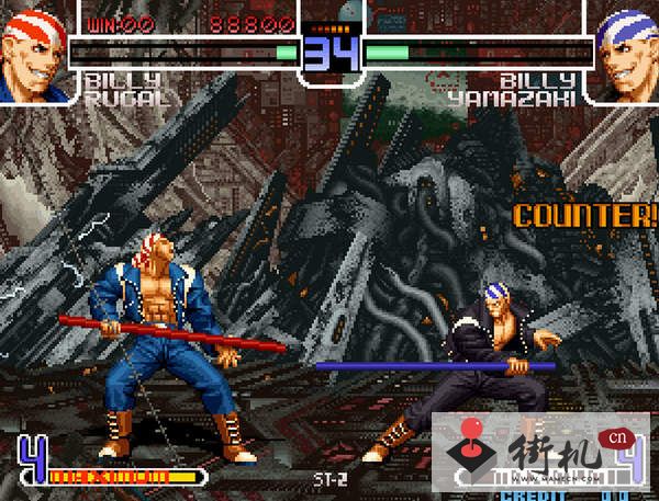 拳皇2002魔幻二冰蓝汉化版