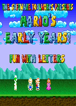 马力欧学前教育-字母篇(Mario's Early Years Fun with Let)美版