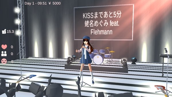 樱花校园模拟器无广告中文演唱会版