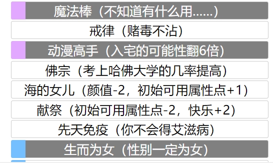 《人生重开模拟器》魔法棒天赋作用介绍