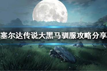 《塞尔达传说荒野之息》大黑马如何驯服
