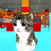 超市可爱猫猫