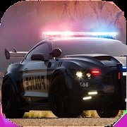 警车停车和驾驶