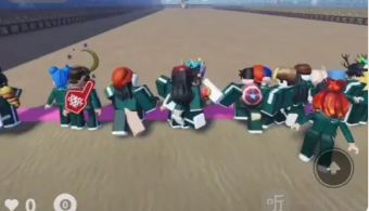 Roblox鱿鱼游戏合集