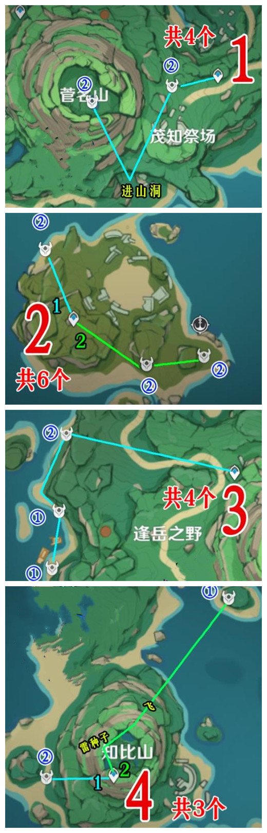 《原神》2.2兽境之狼位置汇总分享