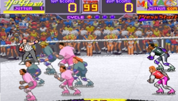 暴力溜冰 (Rollergames) ROM