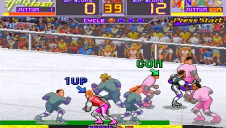 暴力溜冰 (Rollergames) ROM