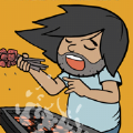 网红美食街游戏